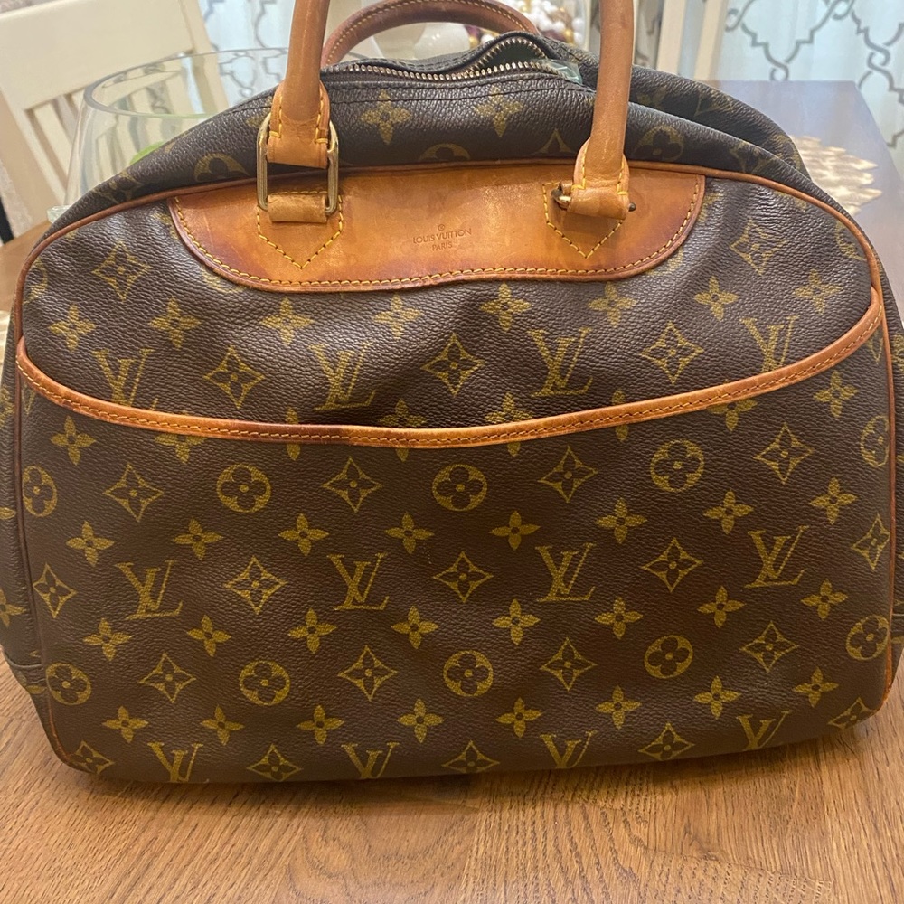 Louis Vuitton LV Hand Bag  Deauville Browns Monogram